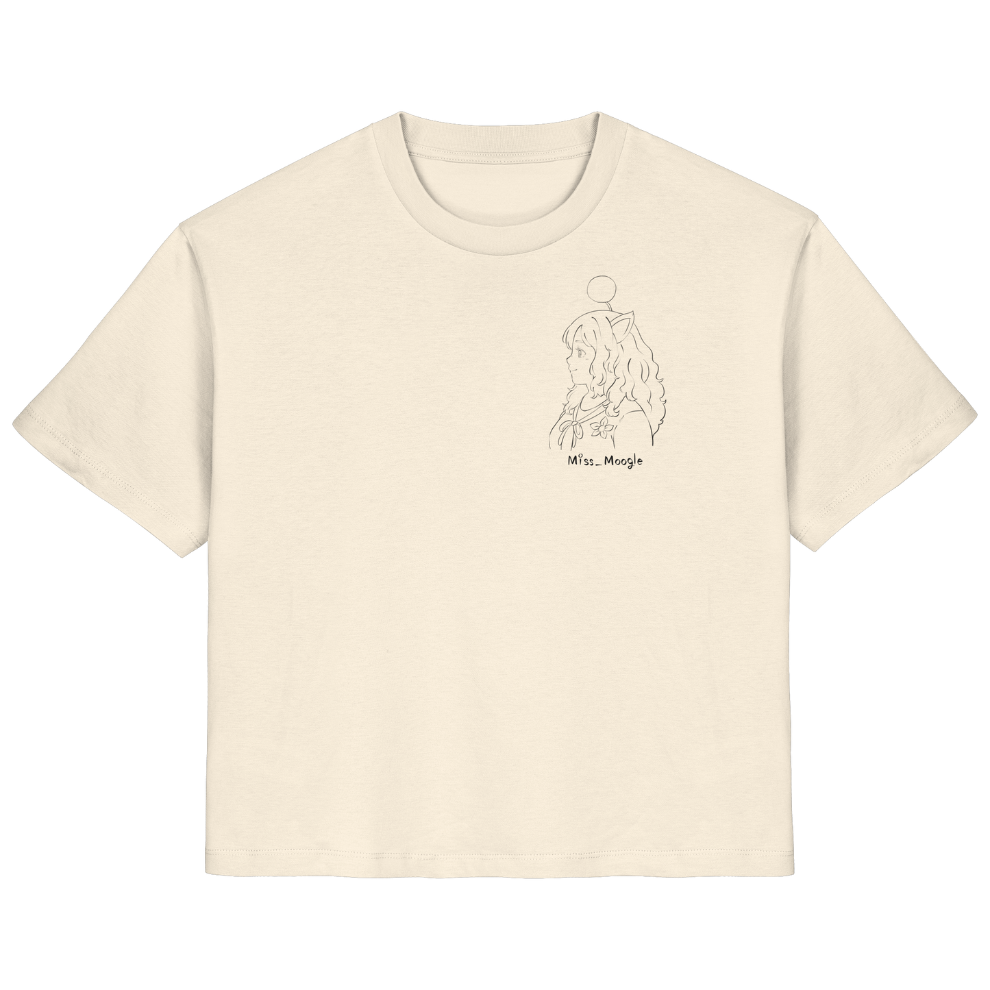 Miss_Moogle Logo Sign - Ladies Organic Shirt