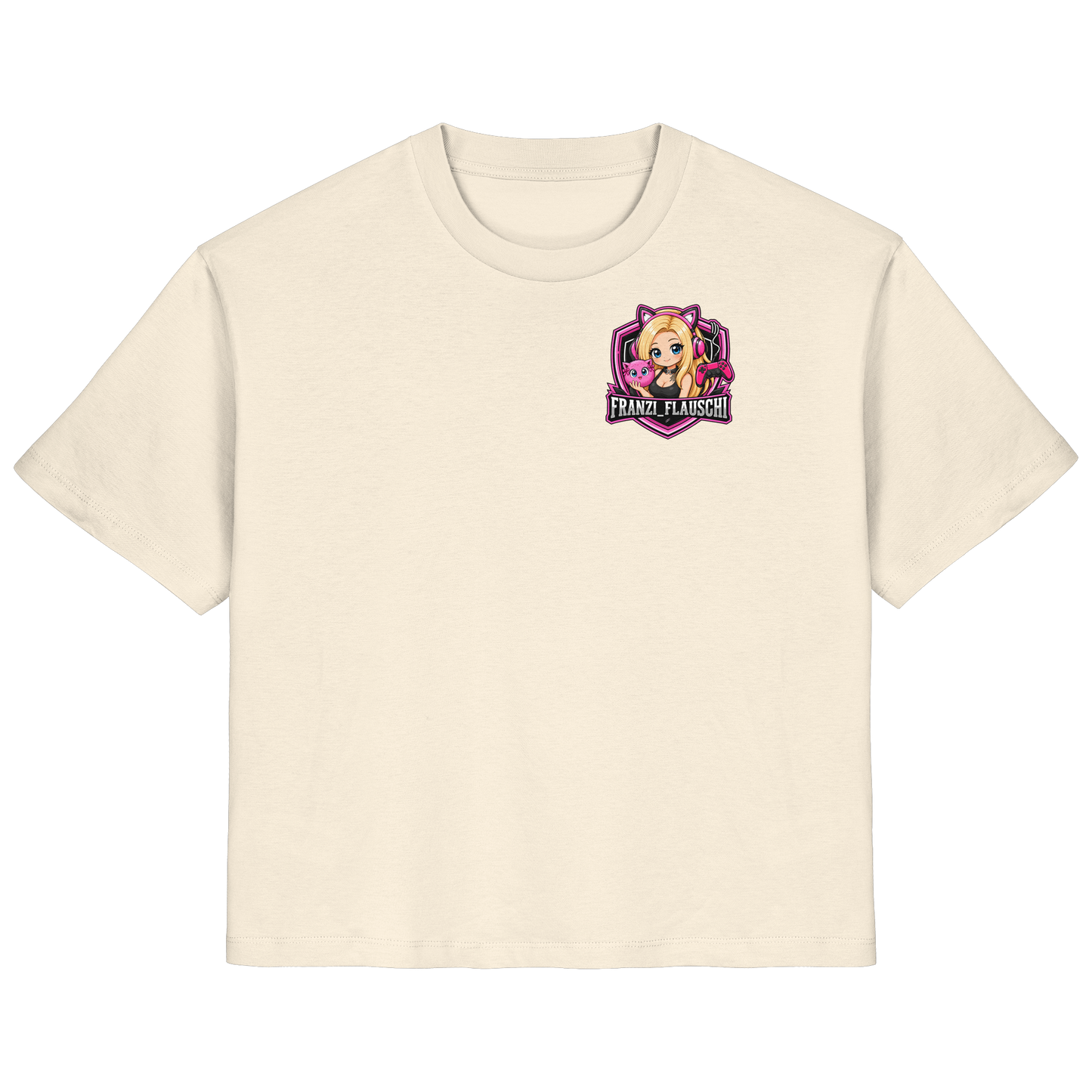Franzi_Flauschi Logo - Ladies Organic Shirt