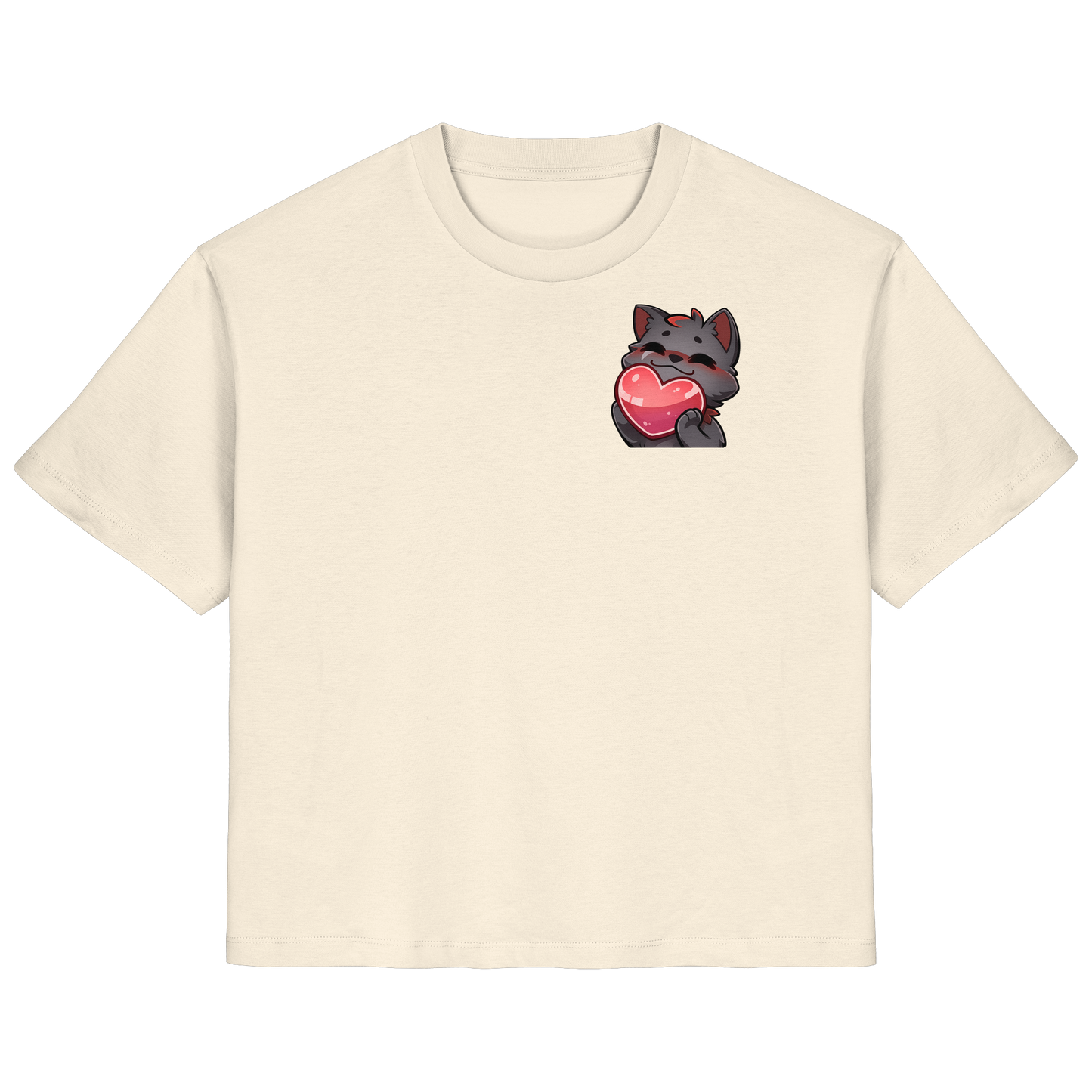Blutwuff Heart - Ladies Organic Shirt