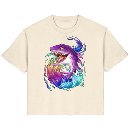 LupiArts Megalodon Crested - Ladies Organic Shirt