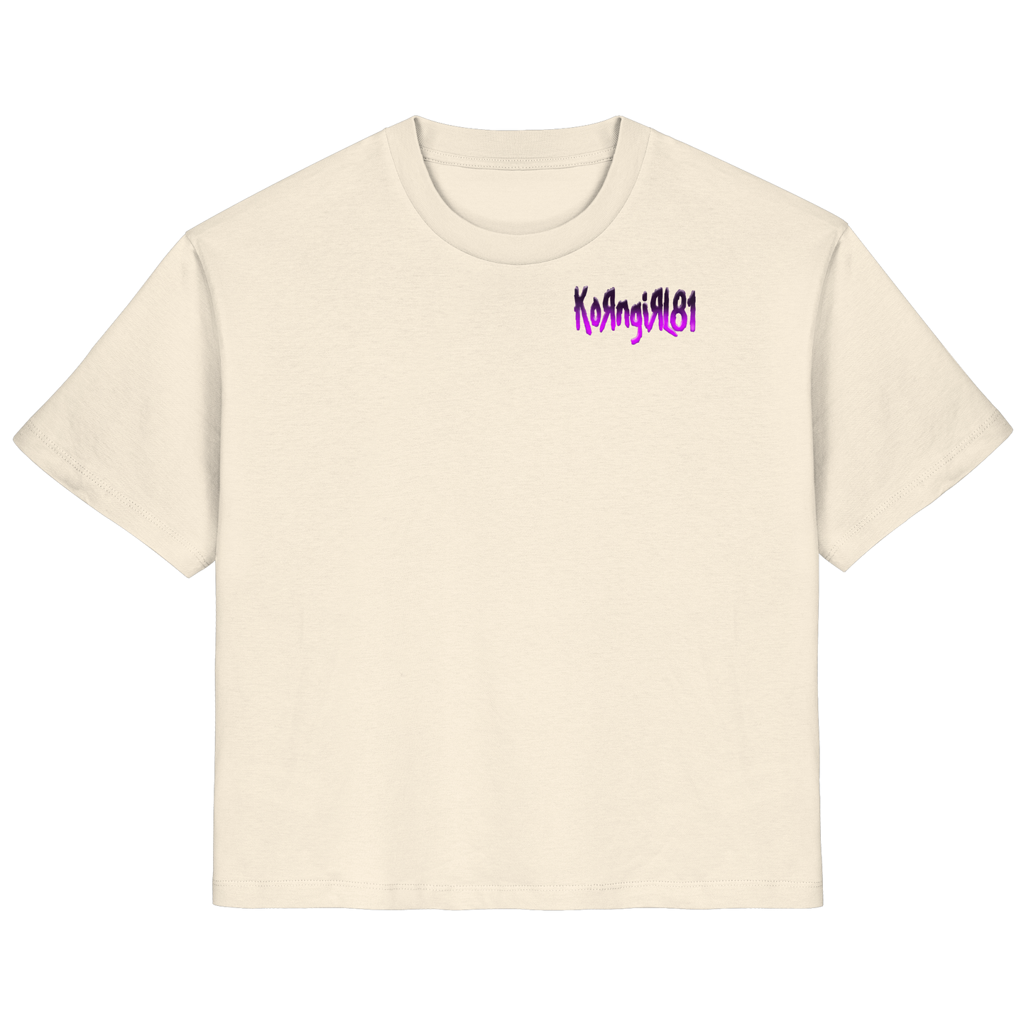 KoRngirL81 Logo - Ladies Organic Shirt