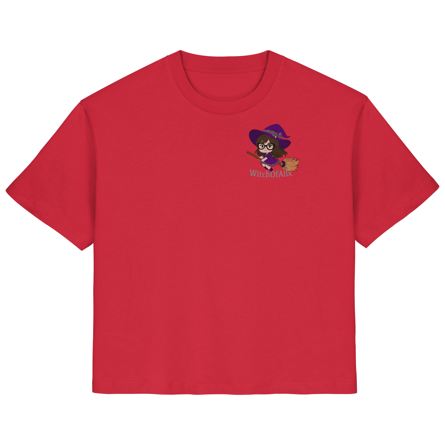 WitchOfAllx Besen - Ladies Organic Shirt