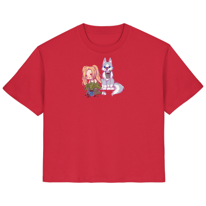 StaceyLucia Wolf Chibi - Ladies Organic Shirt
