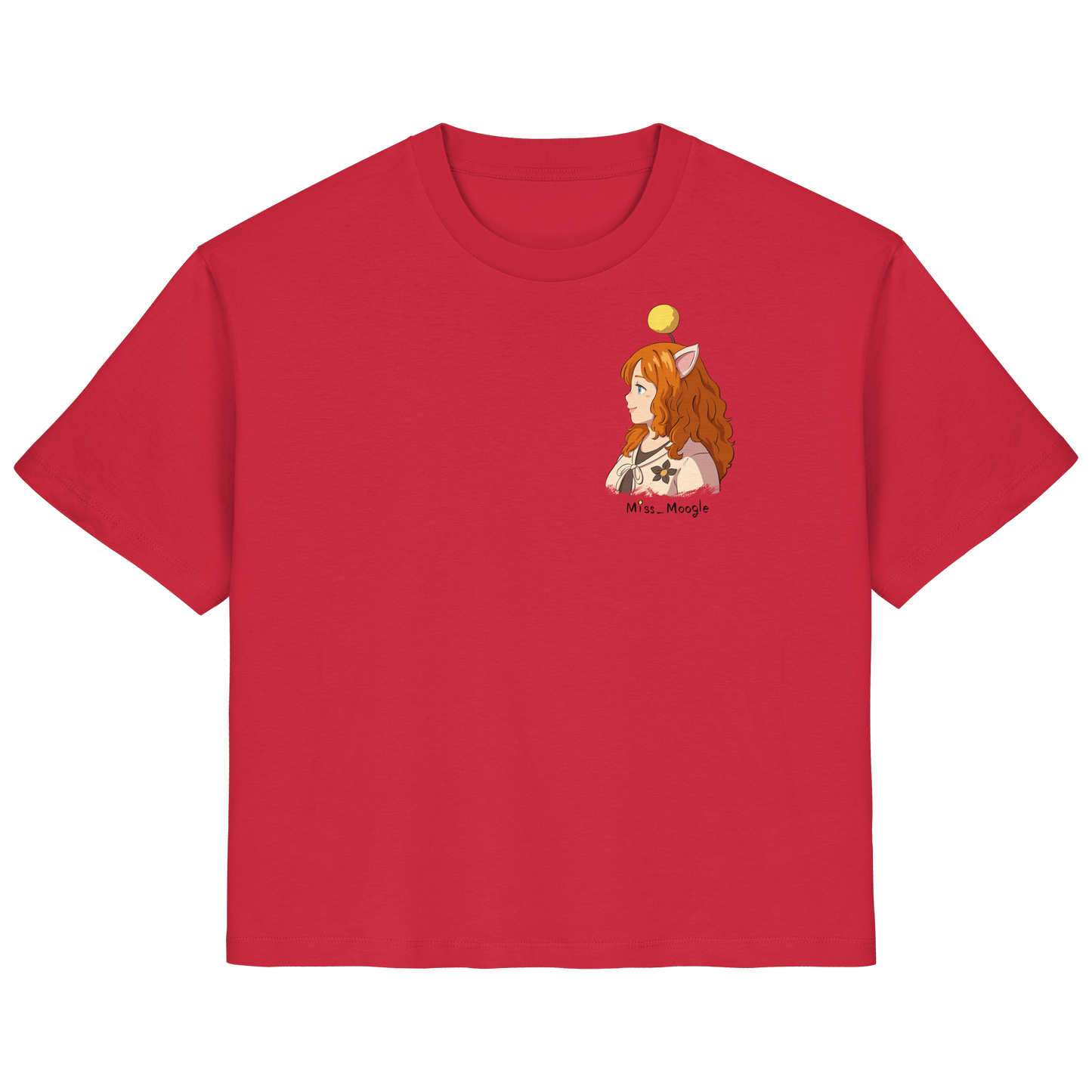 Miss_Moogle Logo colour - Ladies Organic Shirt