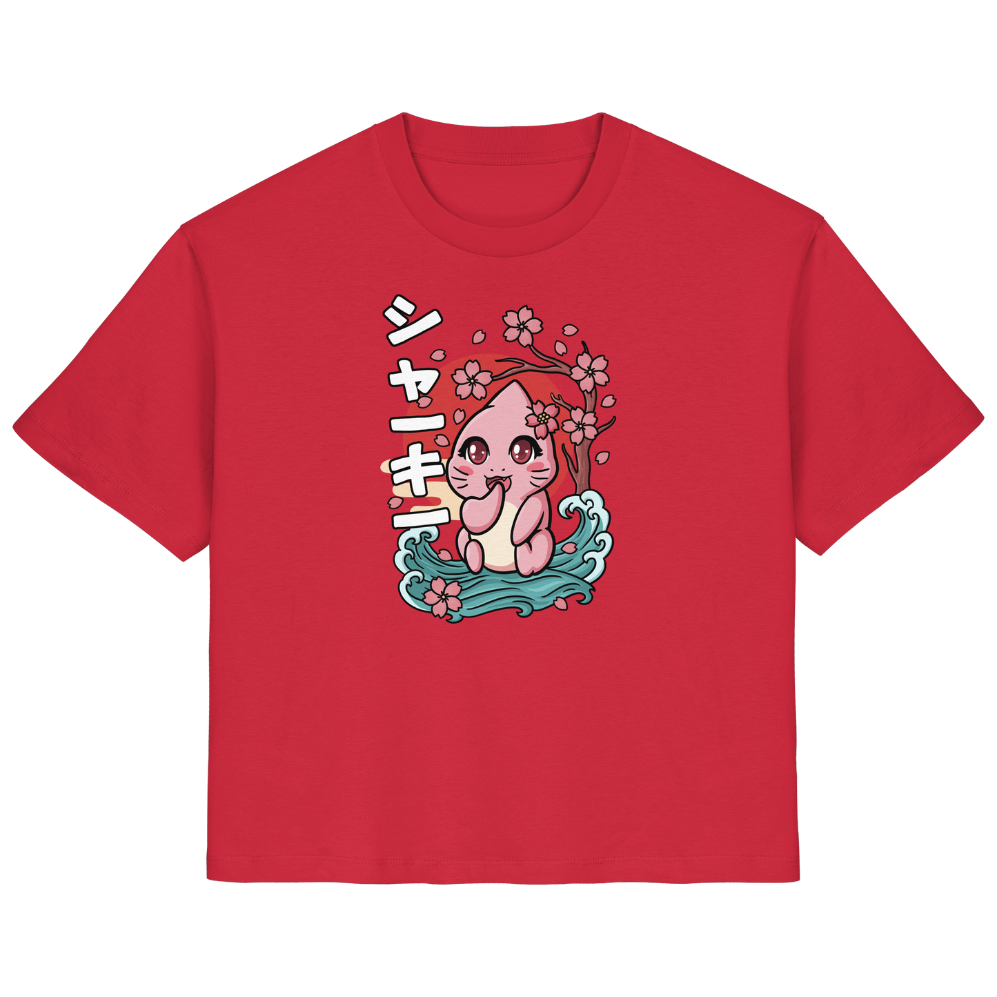 xMissSharkyx Kirschblüten - Ladies Organic Shirt
