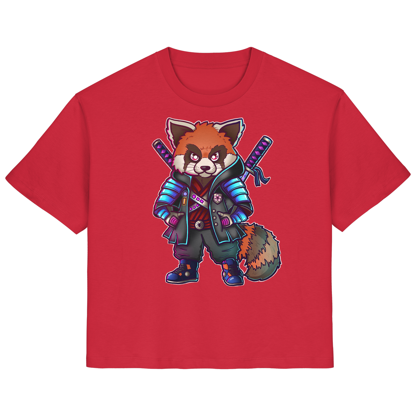 Spydermaniac Rotpanda - Ladies Organic Shirt
