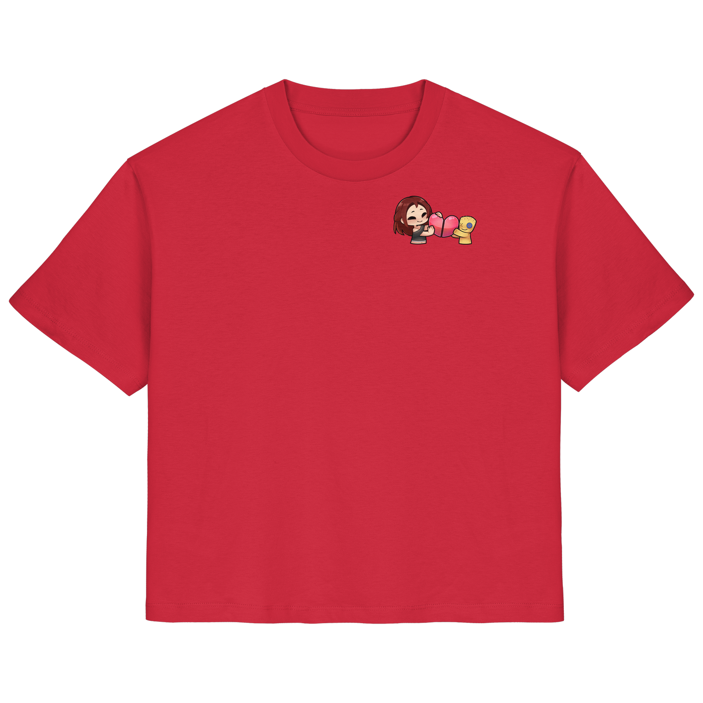 KoRngirL81 Herz - Ladies Organic Shirt