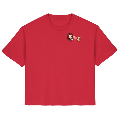 KoRngirL81 Herz - Ladies Organic Shirt