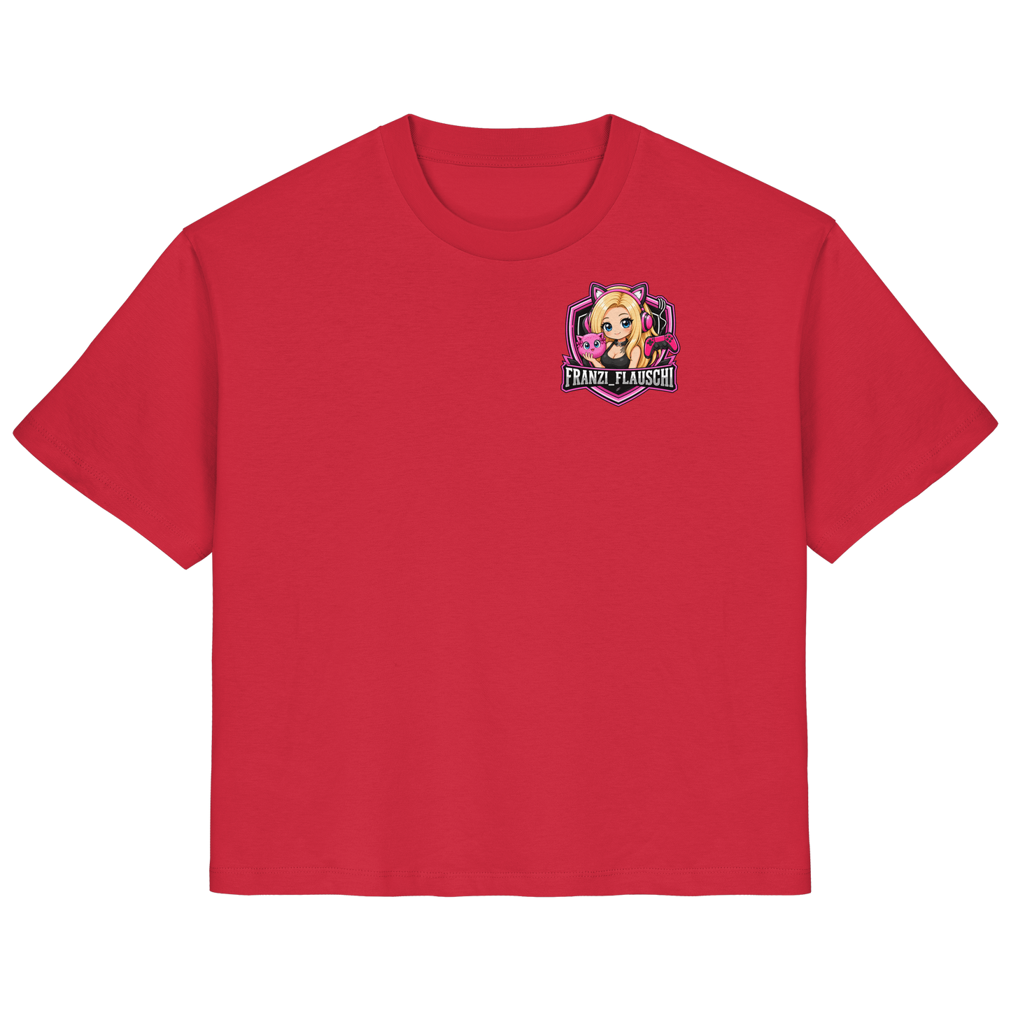 Franzi_Flauschi Logo - Ladies Organic Shirt