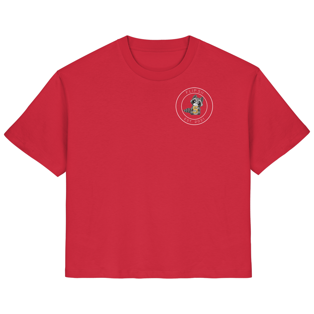 Flipsii_ Jubiläum - Ladies Organic Shirt