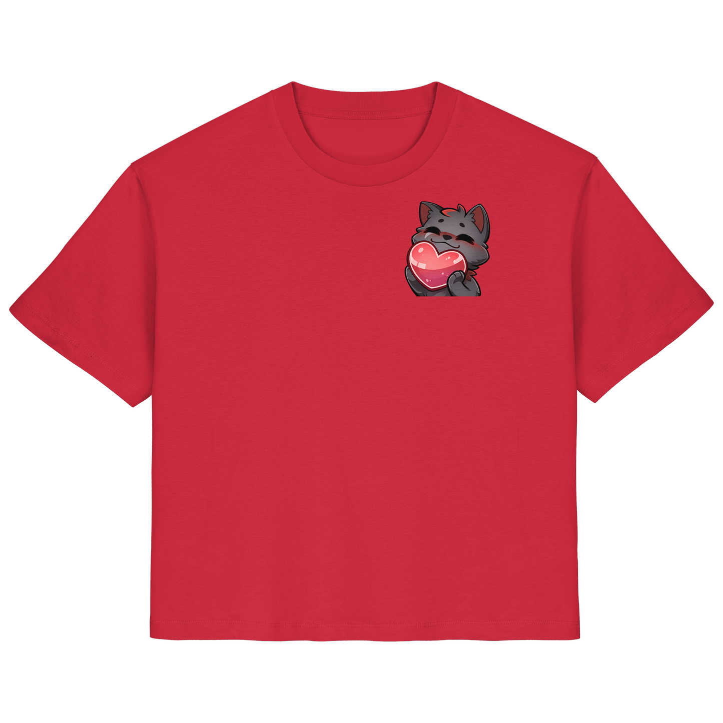 Blutwuff Heart - Ladies Organic Shirt