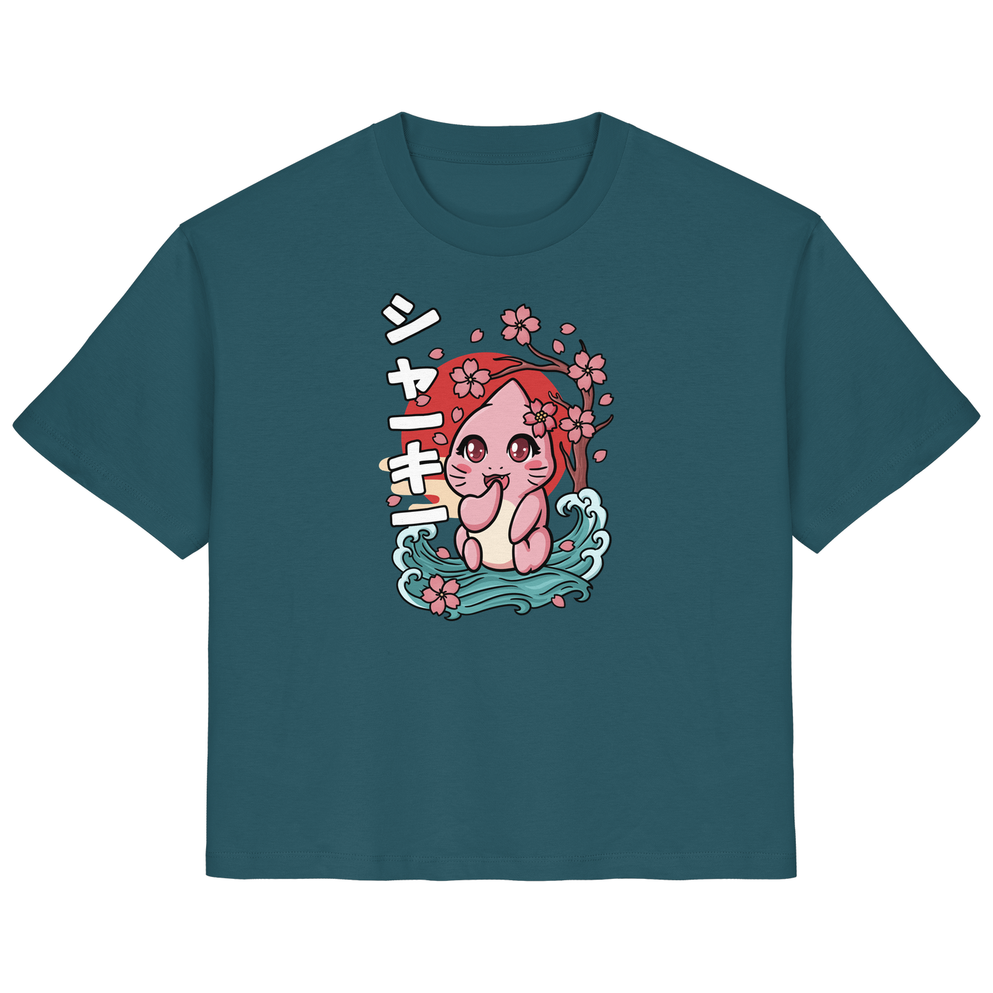 xMissSharkyx Kirschblüten - Ladies Organic Shirt