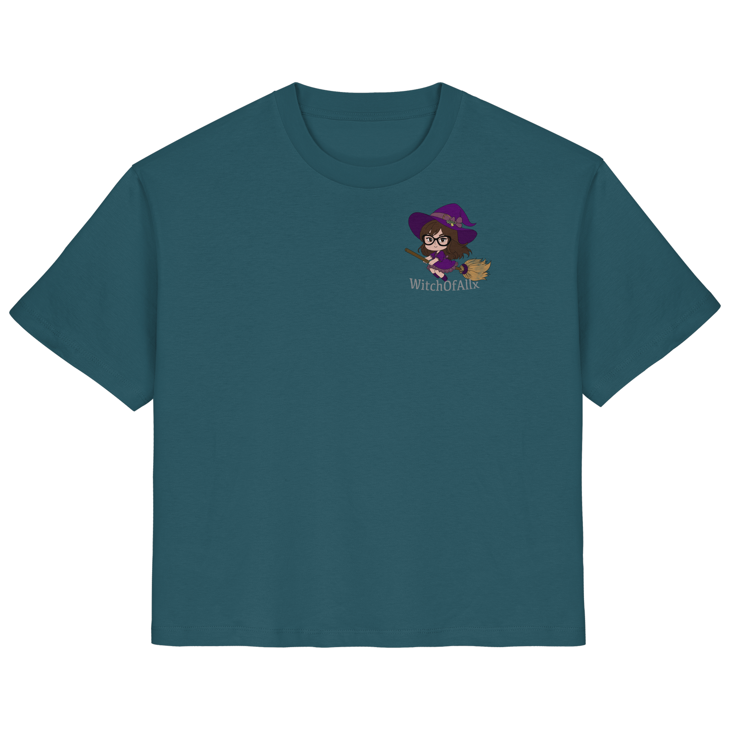 WitchOfAllx Besen - Ladies Organic Shirt