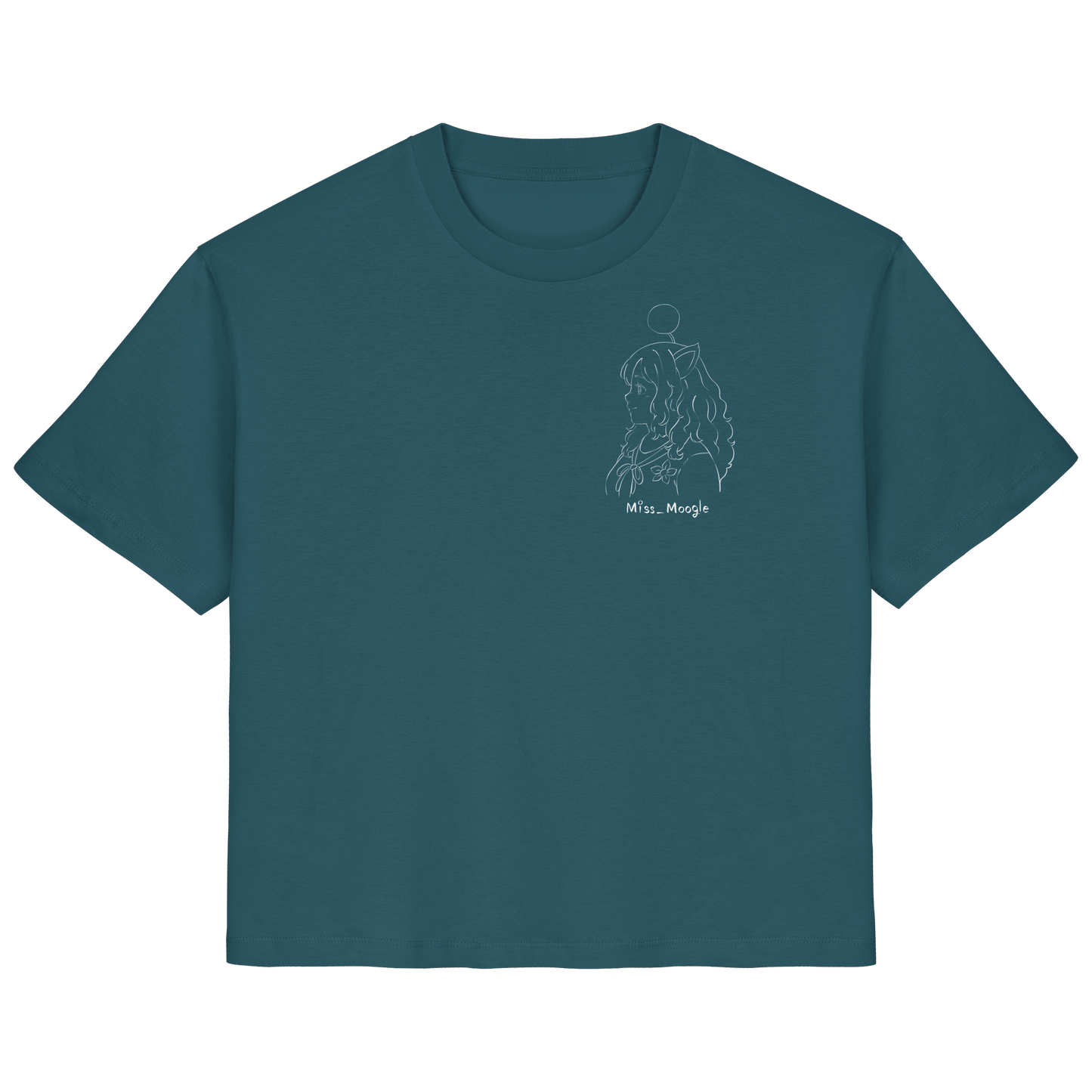 Miss_Moogle Logo Sign - Ladies Organic Shirt