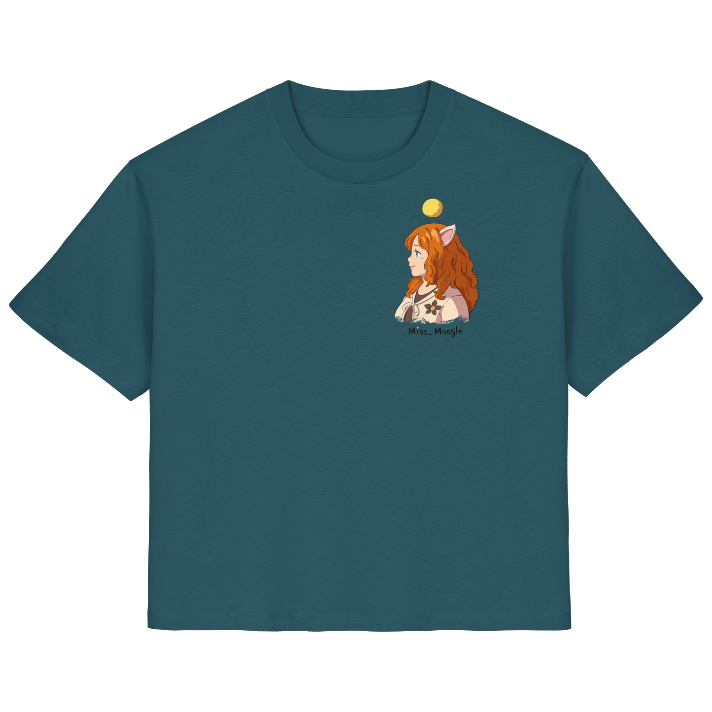 Miss_Moogle Logo colour - Ladies Organic Shirt