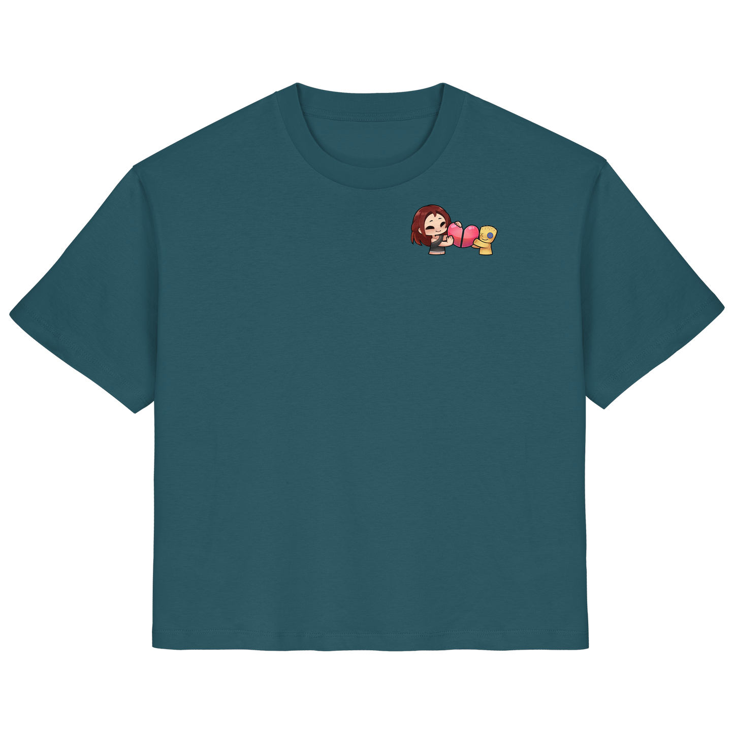 KoRngirL81 Herz - Ladies Organic Shirt