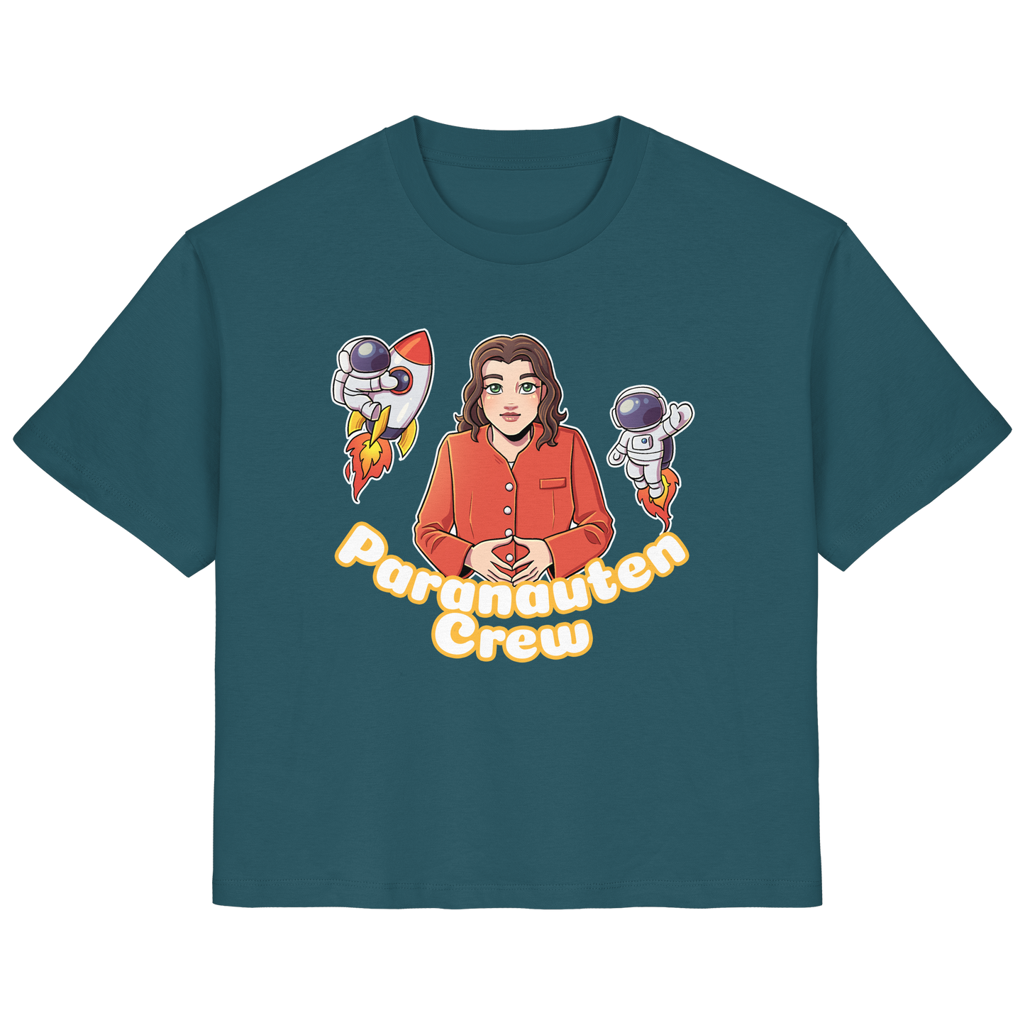 kairPARAvell Paranauten Crew - Ladies Organic Shirt (Frontprint)