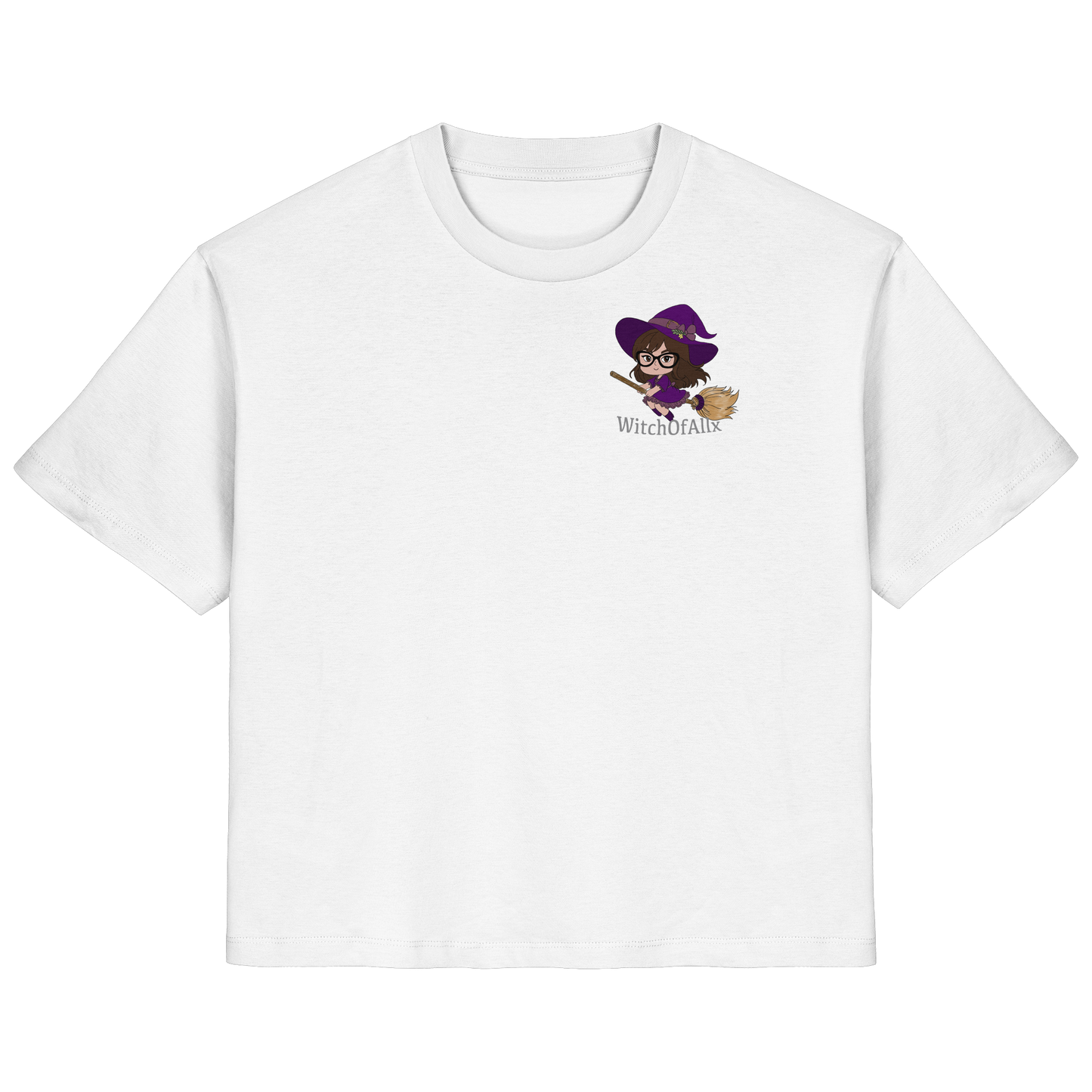 WitchOfAllx Besen - Ladies Organic Shirt