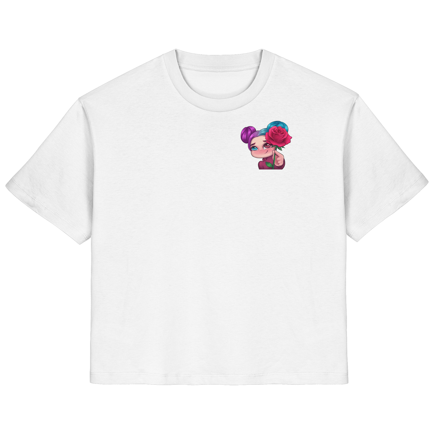 xLadyLikex Blume - Ladies Organic Shirt