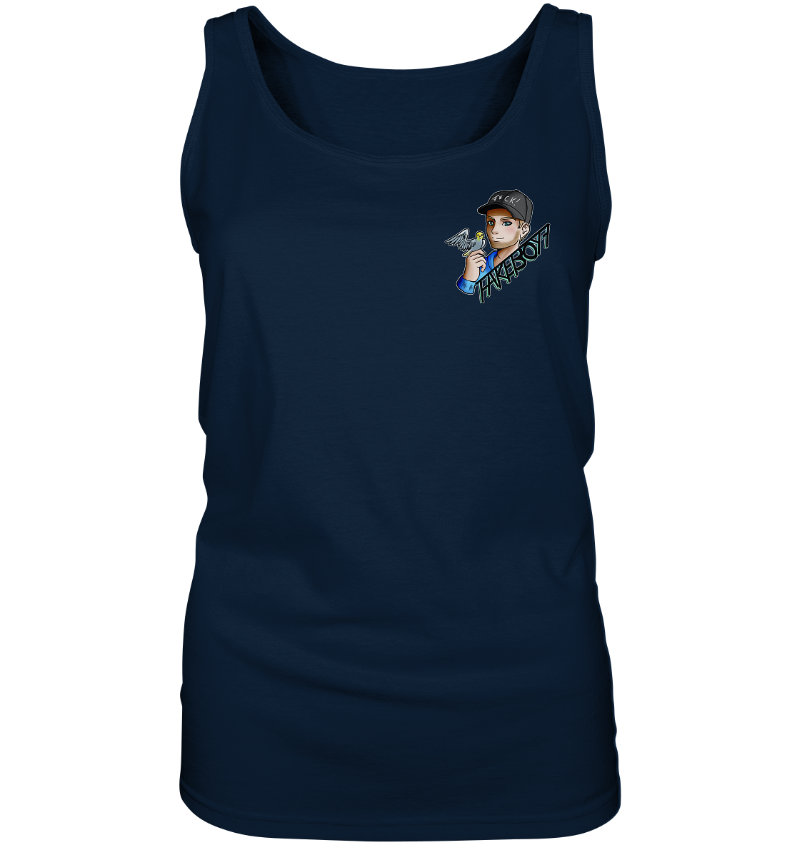 Fakeboy7 Logo - Ladies Tank-Top