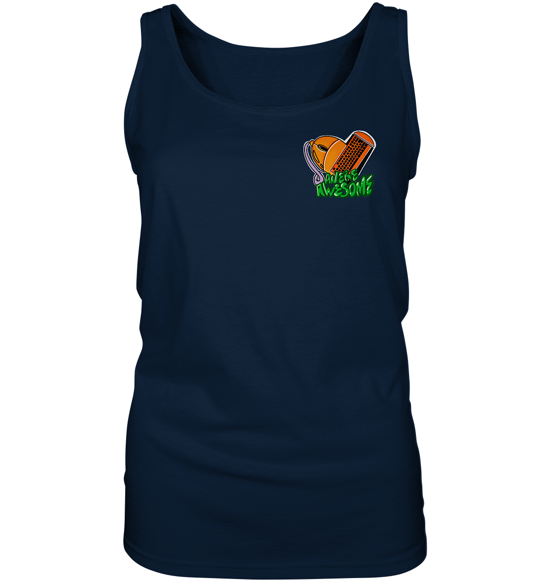 AnereAwesome Logo - Ladies Tank-Top