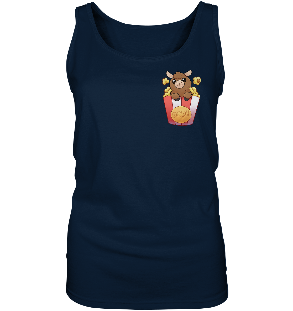 FlauschigTV Popcorn - Ladies Tank-Top