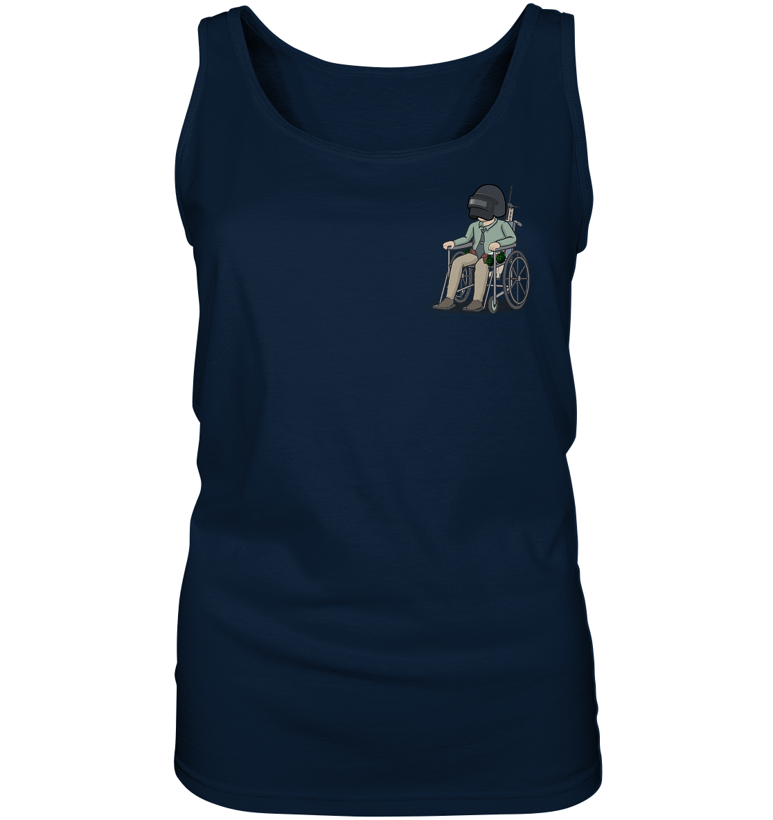 NoHandsNoSchoki PUBG - Ladies Tank-Top