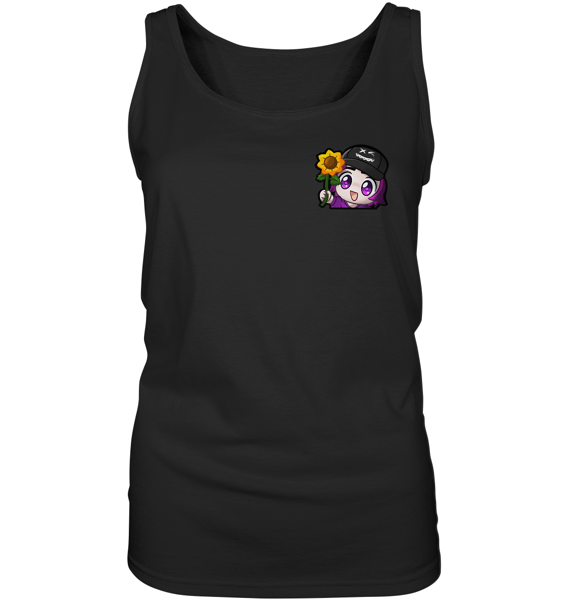 x3_kaspa Flower - Ladies Tank-Top