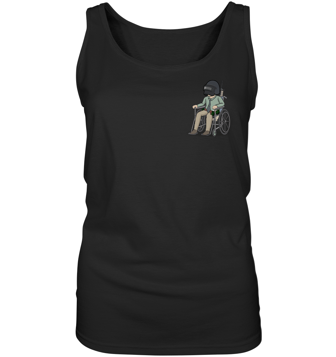 NoHandsNoSchoki PUBG - Ladies Tank-Top