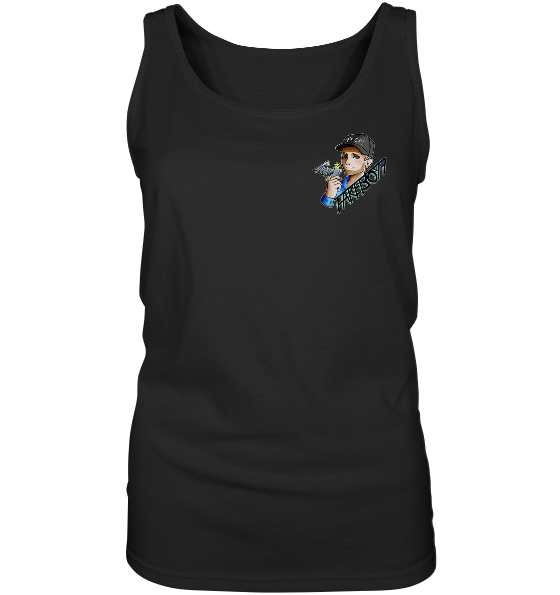 Fakeboy7 Logo - Ladies Tank-Top