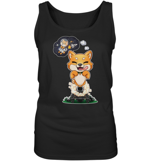 FeineKatze Shiba Astronaut - Ladies Tank-Top