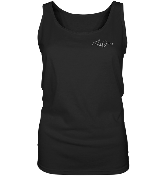 MissJuneDJ Logo - Ladies Tank-Top