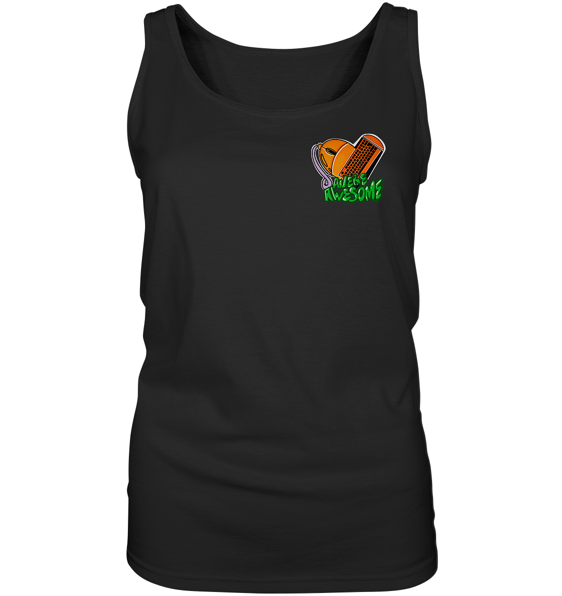 AnereAwesome Logo - Ladies Tank-Top