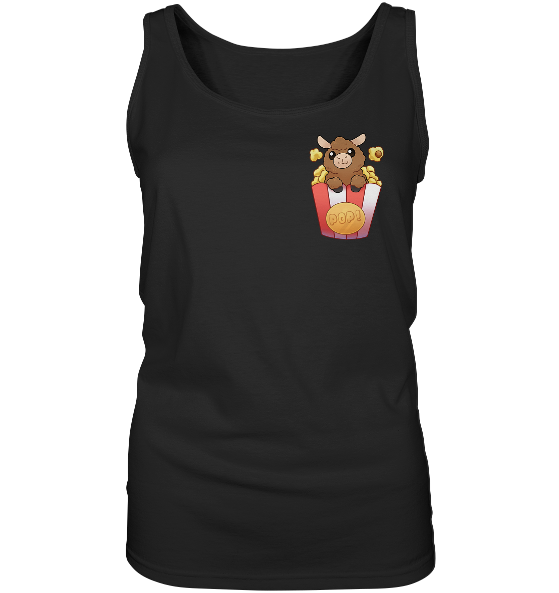 FlauschigTV Popcorn - Ladies Tank-Top