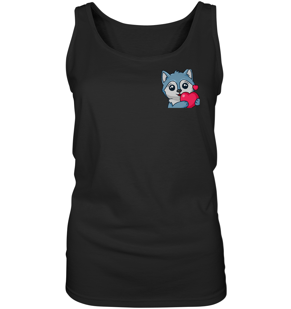 Manchi188 Herz - Ladies Tank-Top