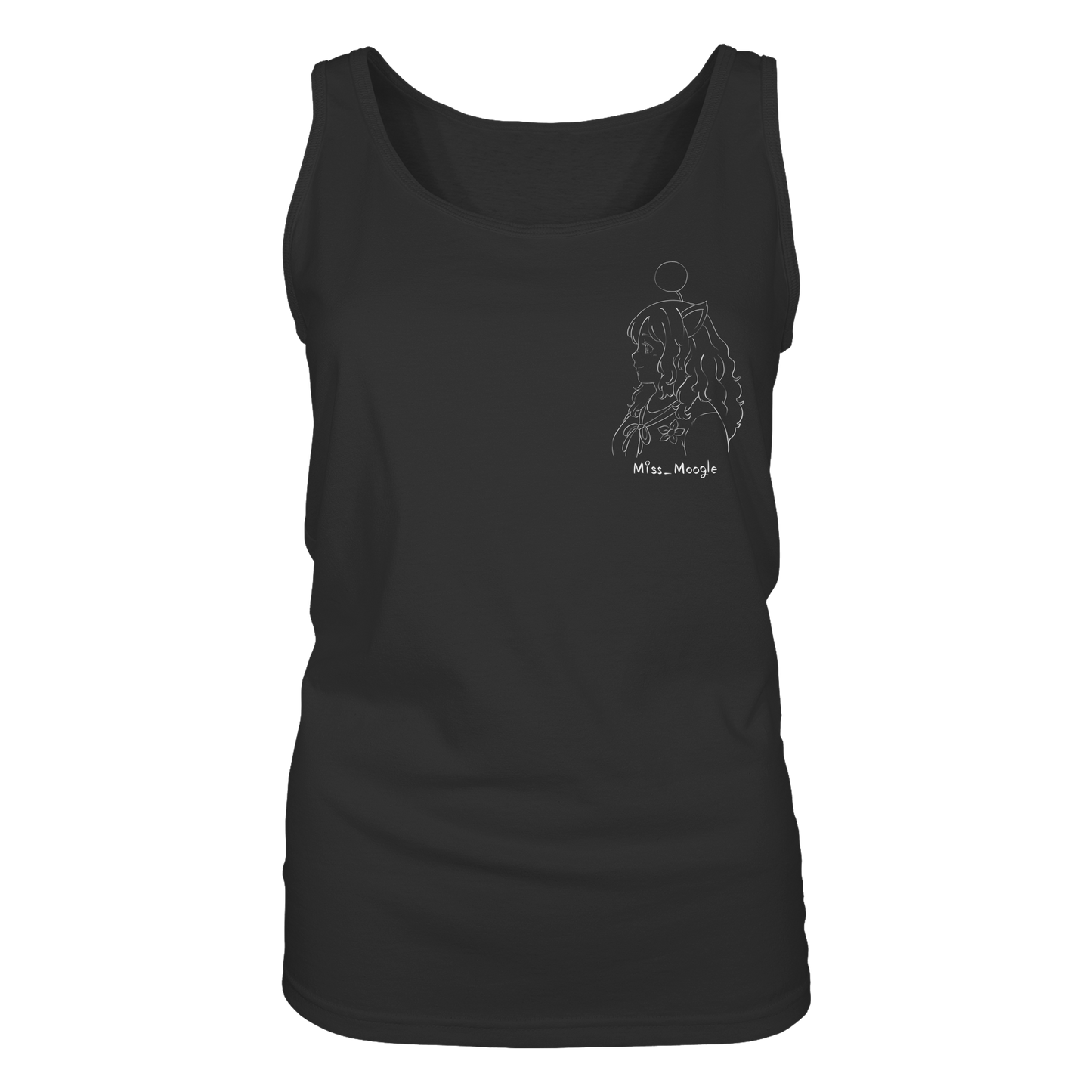 Miss_Moogle Logo Sign - Ladies Tank-Top