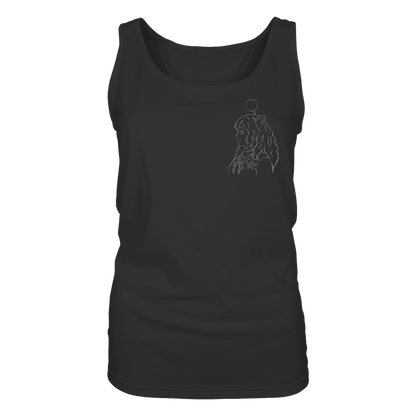 Miss_Moogle Logo Outline - Ladies Tank-Top
