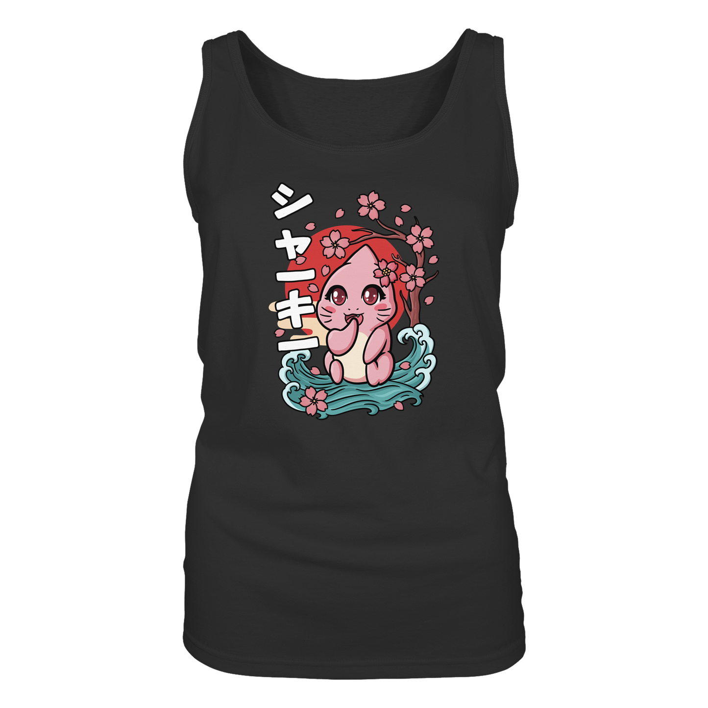 xMissSharkyx Kirschblüten - Ladies Tank-Top