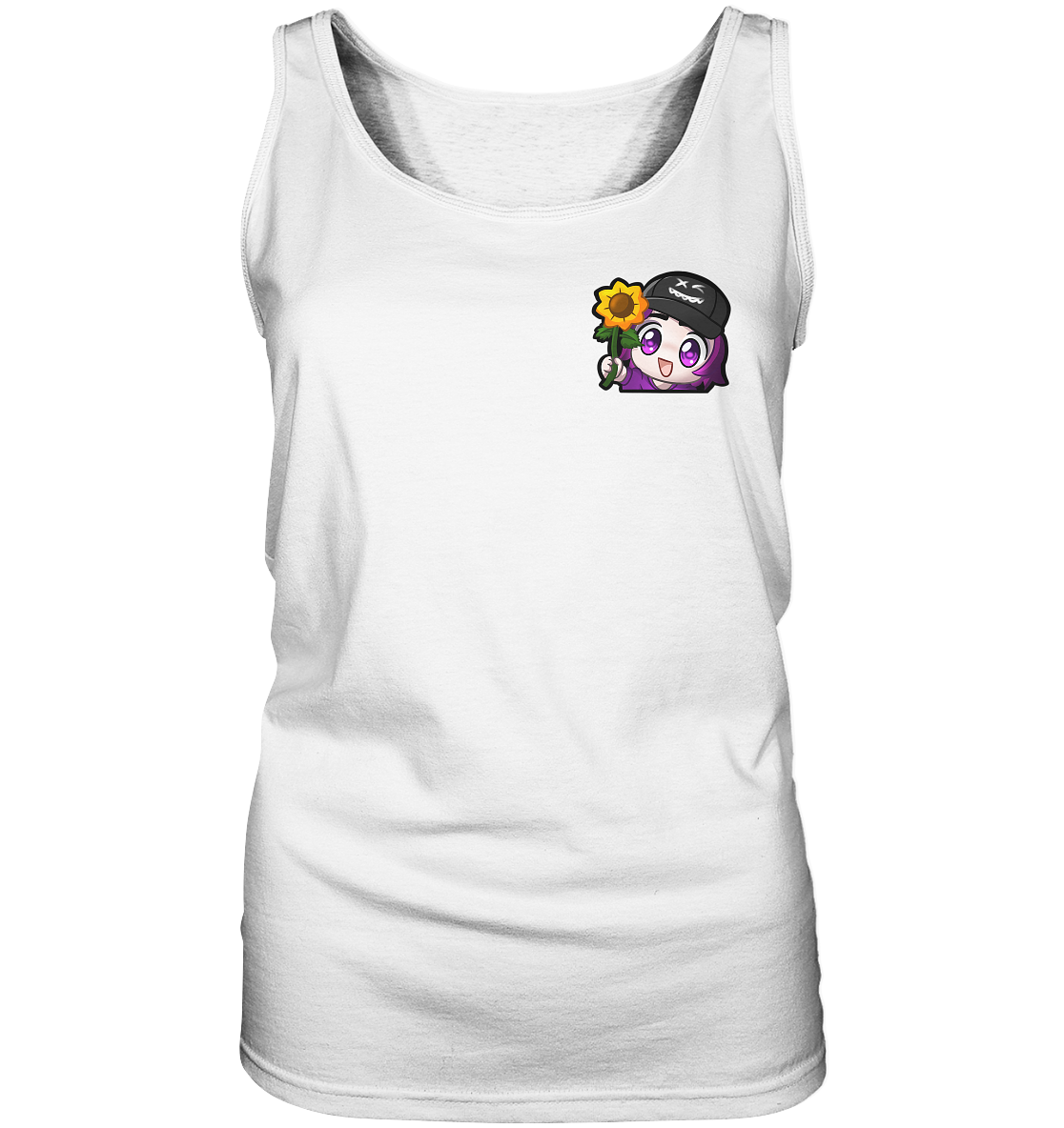 x3_kaspa Flower - Ladies Tank-Top