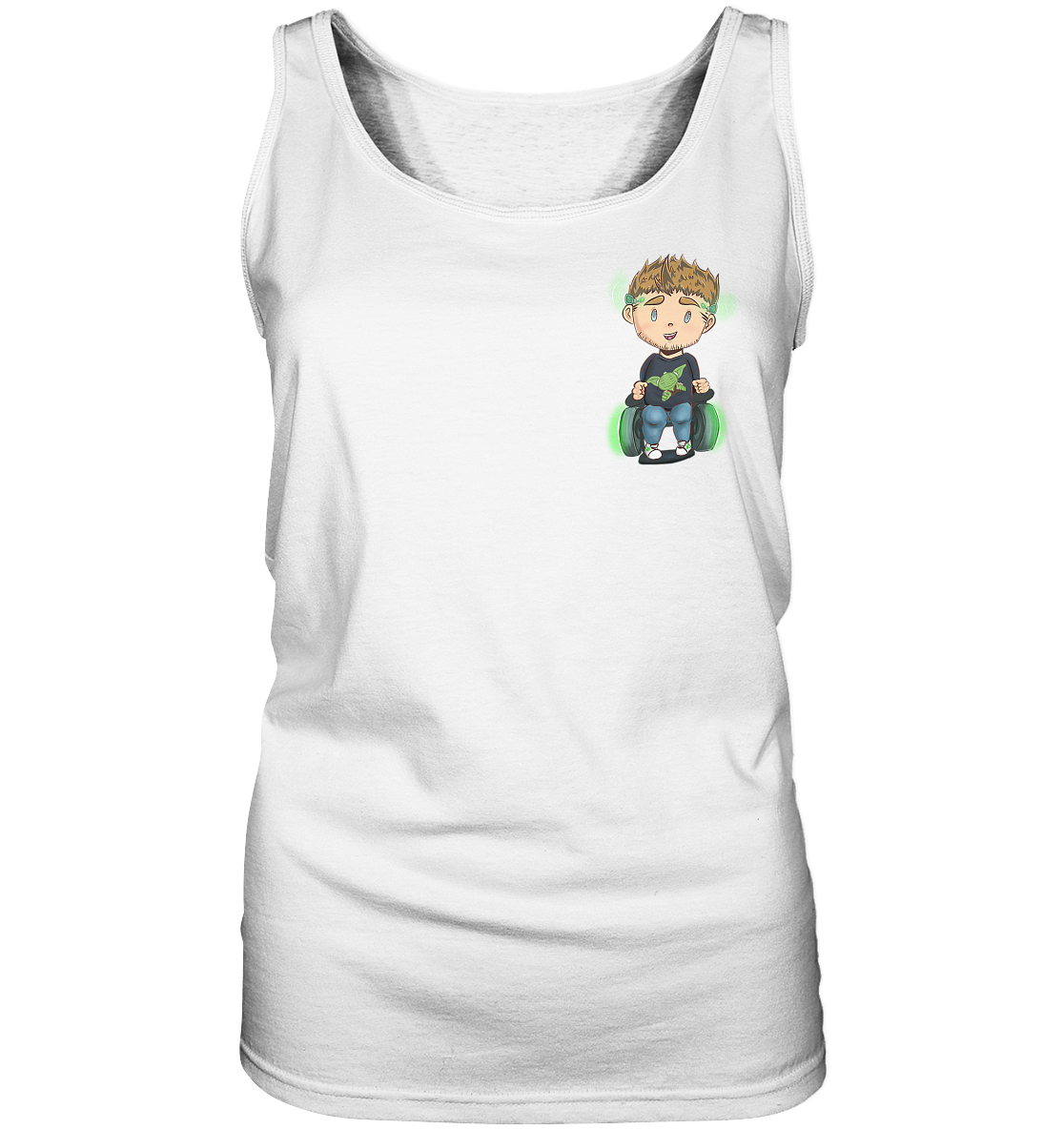 NoHandsNoSchoki Yoda - Ladies Tank-Top