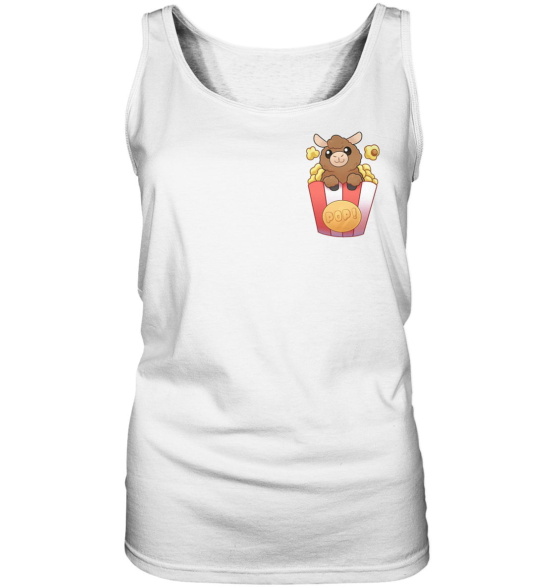 FlauschigTV Popcorn - Ladies Tank-Top