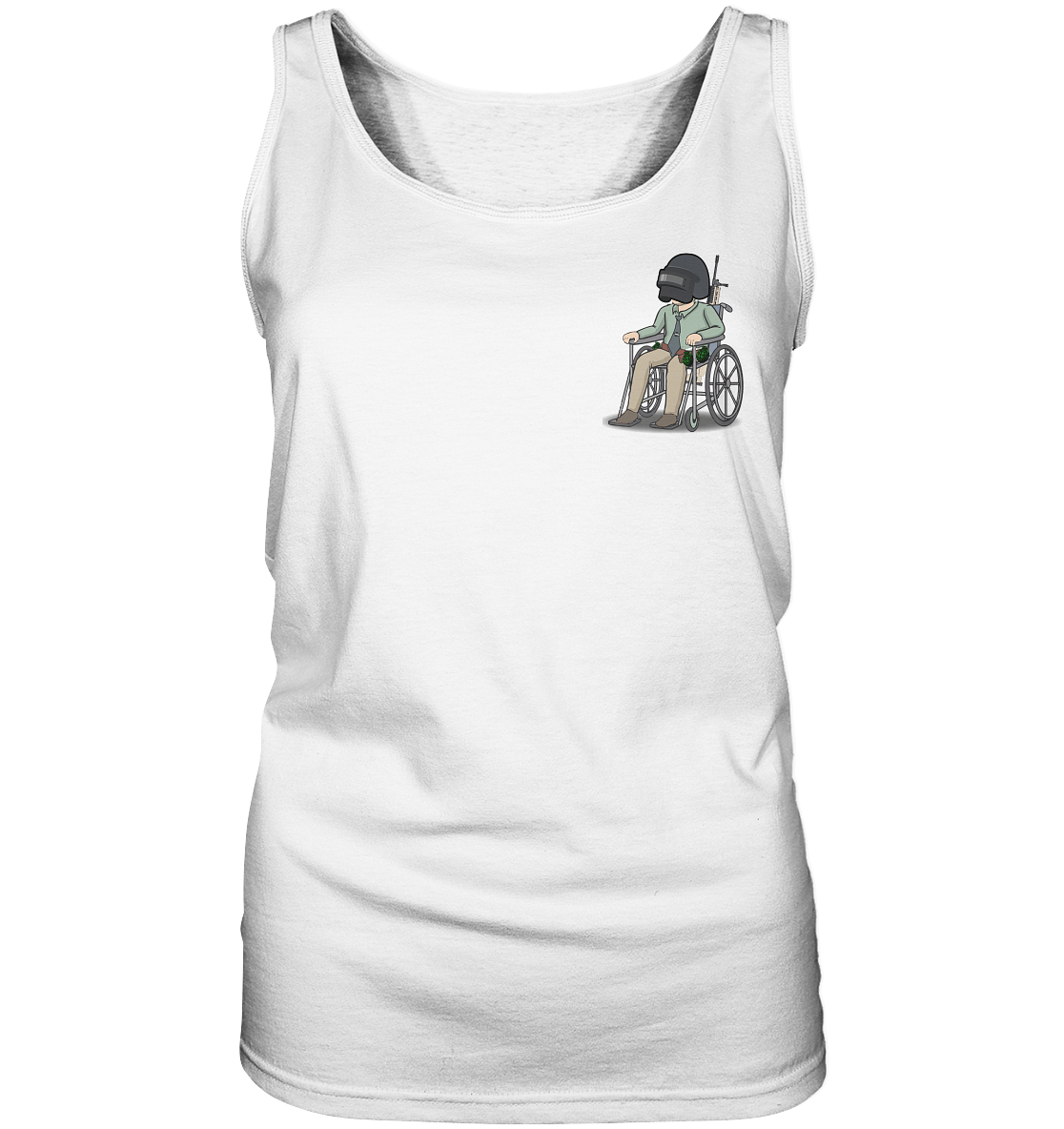 NoHandsNoSchoki PUBG - Ladies Tank-Top