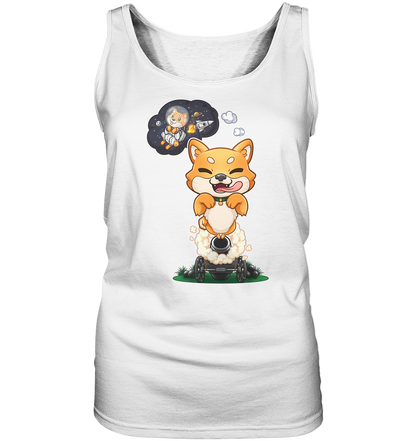 FeineKatze Shiba Astronaut - Ladies Tank-Top