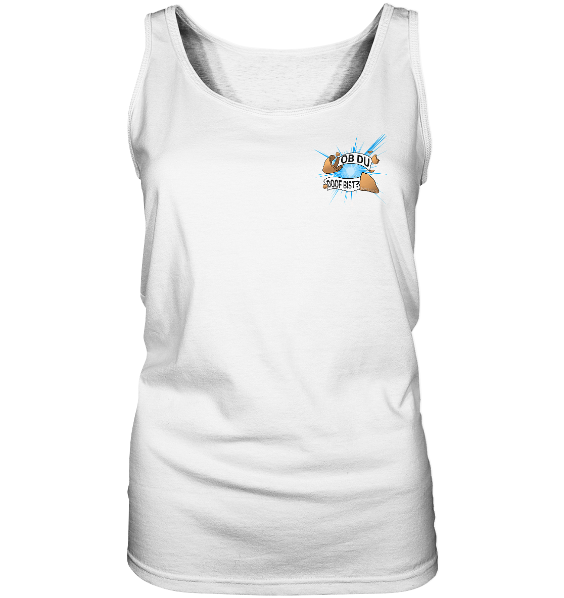 Vischuh21 Glückskeks - Ladies Tank-Top