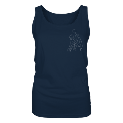 Miss_Moogle Logo Outline - Ladies Tank-Top