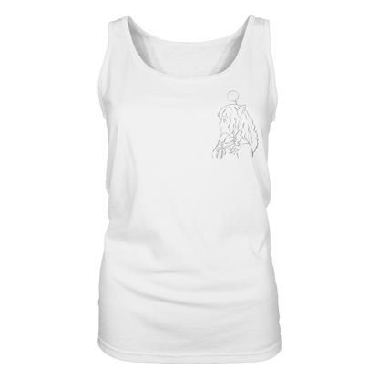 Miss_Moogle Logo Outline - Ladies Tank-Top