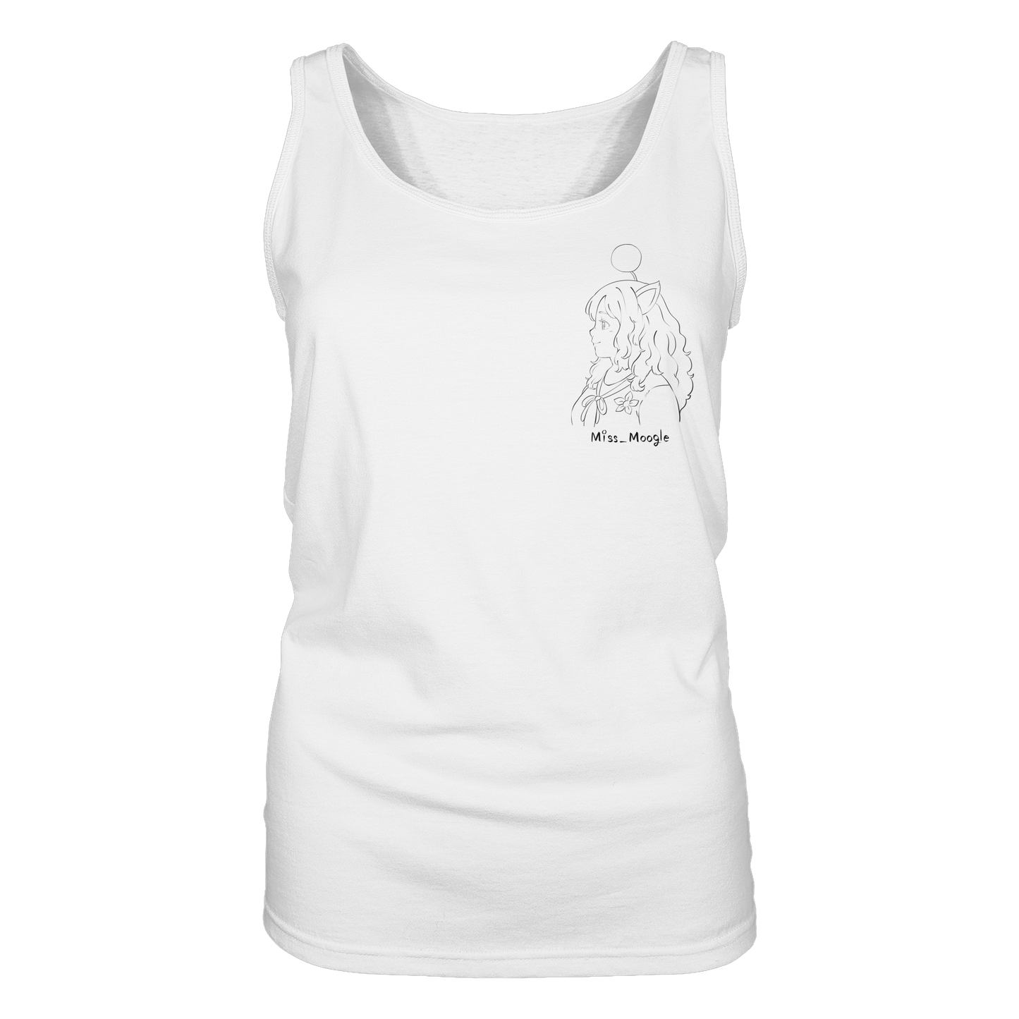 Miss_Moogle Logo Sign - Ladies Tank-Top