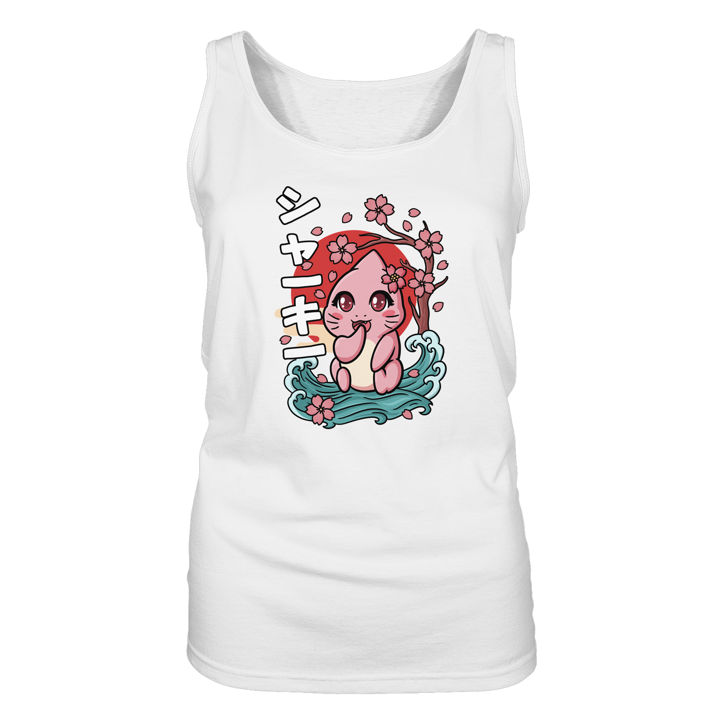 xMissSharkyx Kirschblüten - Ladies Tank-Top