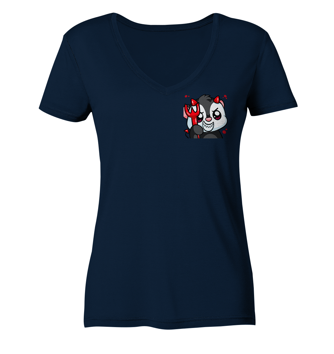 Sennox Evil - Ladies V-Neck Shirt