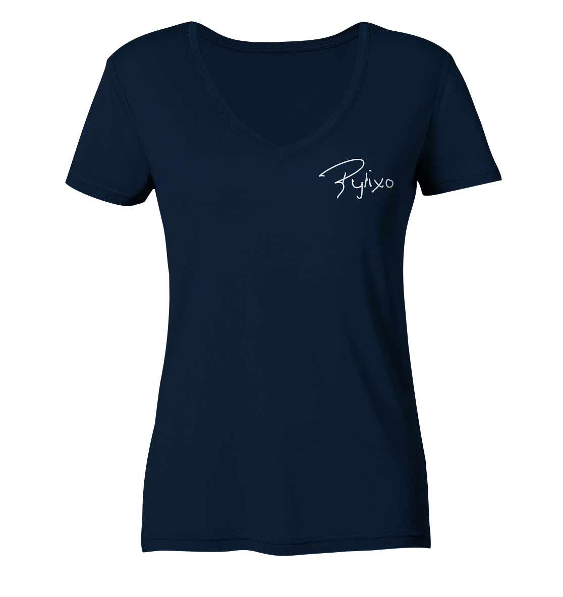 Rylixo Unterschrift - Ladies V-Neck Shirt